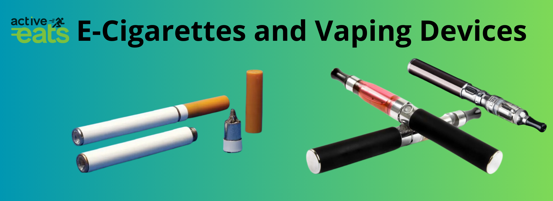 Image showing e-cigarettes and vaping devices.
