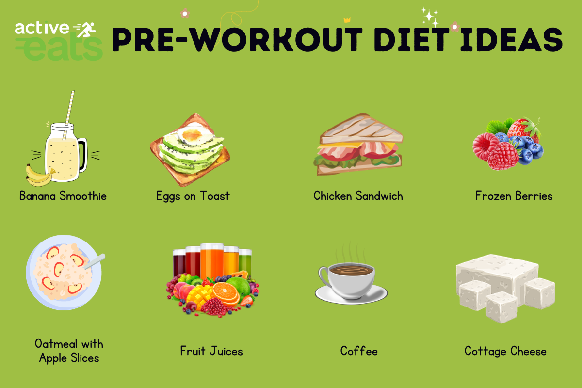 Pre-workout meals should be balanced and provide energy. Consider options like oatmeal with berries and a scoop of protein powder, a banana with almond butter, or a whole-grain wrap with lean protein and veggies. Focus on carbohydrates, some protein, and hydration, and eat 1-2 hours before exercise.