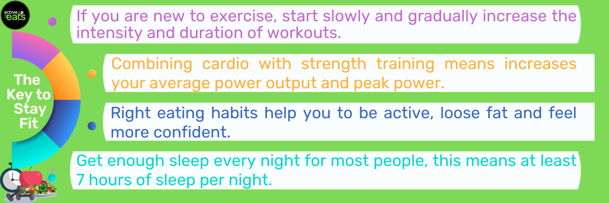 Key Points to Stay Fit and Healthy.